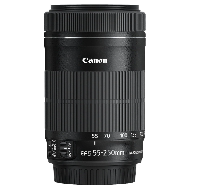 Lente Canon EF-S 55-250mm f/4-5.6 IS STM – Teleobjetiva Leve com Estabilizador