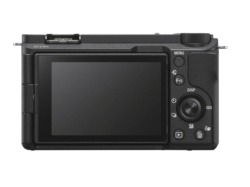 Câmera Sony Alpha ZV-E10 II – Sensor APS-C de 26MP, 4K 60fps, Foco Automático com IA