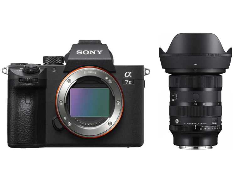 Aluguel de Kit Sony Full Frame Pro em BH