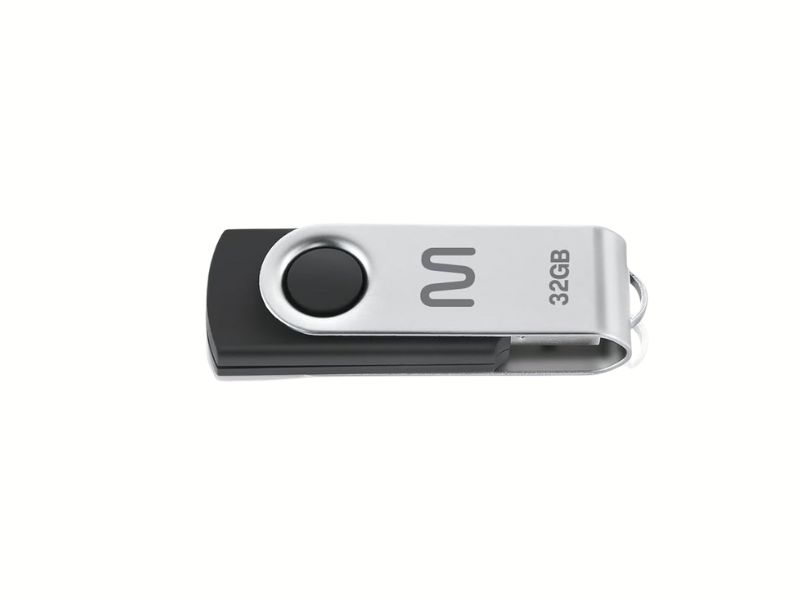 PEN DRIVE TWIST PRETO 32GB (PD589) MULTILASER