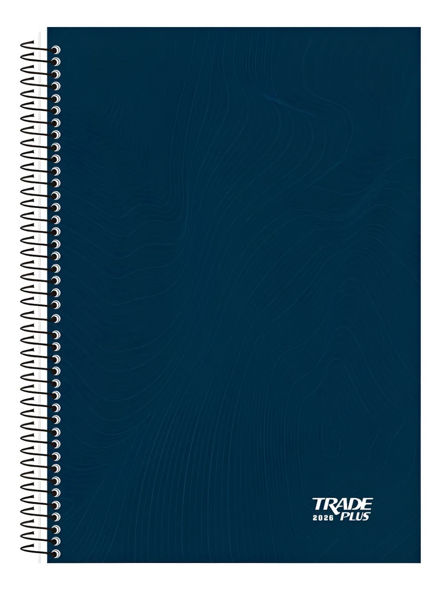 AGENDA ANUAL CADERNO ESP TRADE PLUS C/196FLS ANIMATIVA