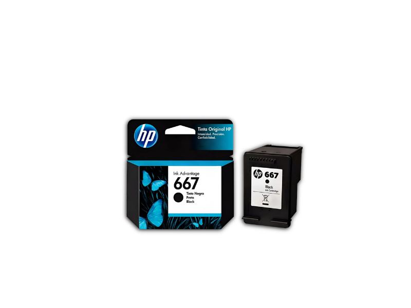 CARTUCHO 3YM79AB (667) 2ML PRETO HP