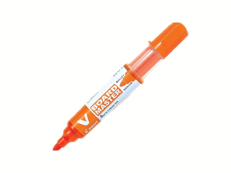 PINCEL QUADRO BRANCO  BOARD MASTER WBMA RECARREGAVEL LARANJA PILOT