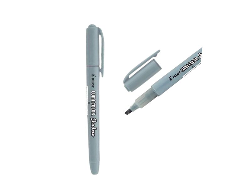 MARCA TEXTO PILOT CINZA UND