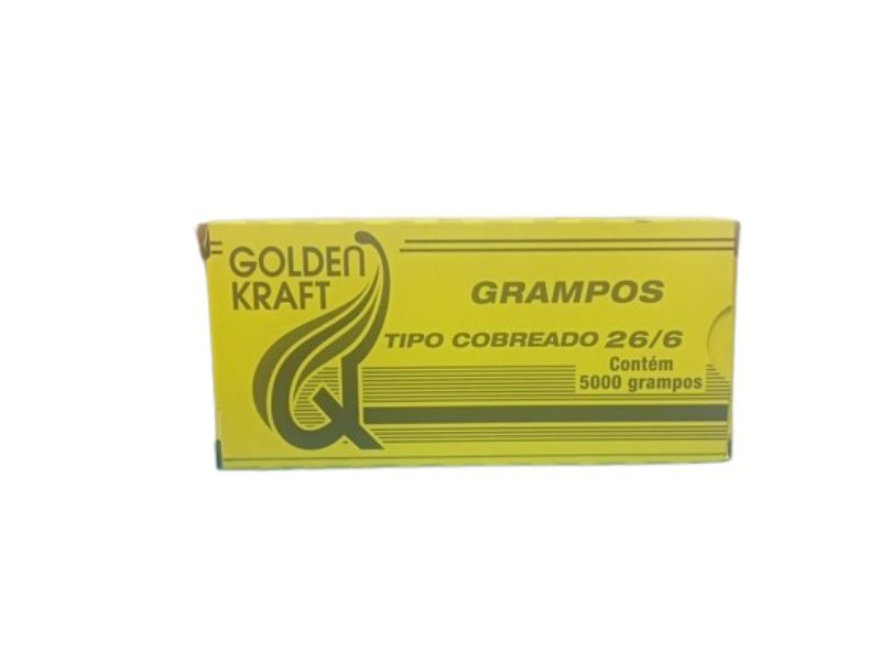 GRAMPO 26/6 COBREADOS C/5000 GRAMPOS GOLDEN