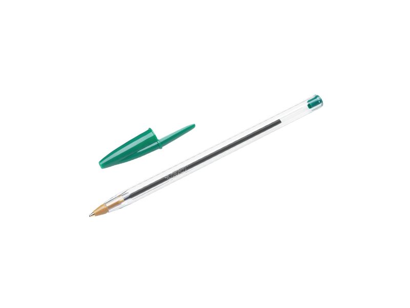 CANETA ESF BIC CRISTAL  VERDE UND