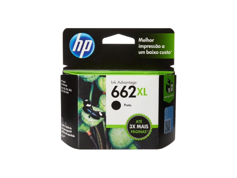 CARTUCHO CZ105AB (662XL) BK 6.5ML HP