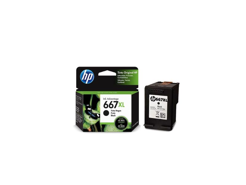 CARTUCHO 3YM81AB  (667XL) 8.5ML PRETO HP
