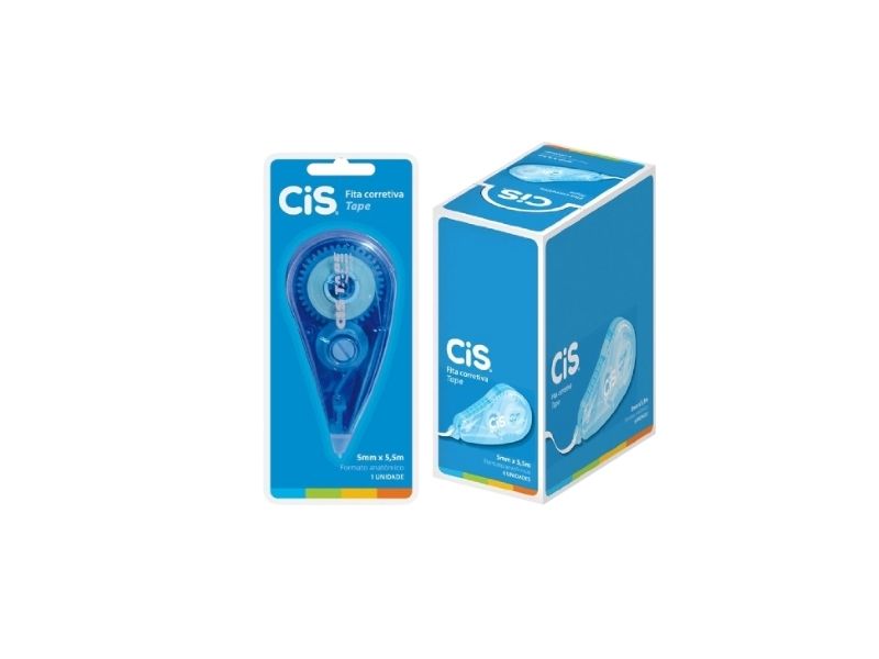 CORRETIVO EM FITA 5.5M CISTAPE UND