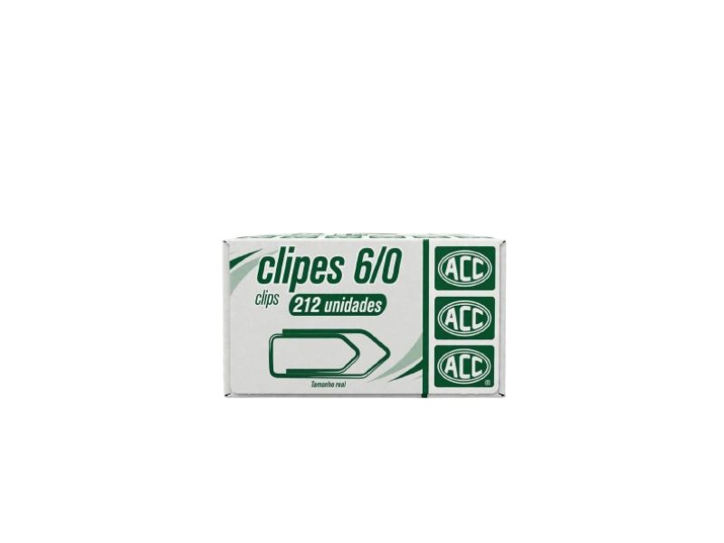 CLIPS 6/0 GALVANIZADOS CX C/ 212 ACC