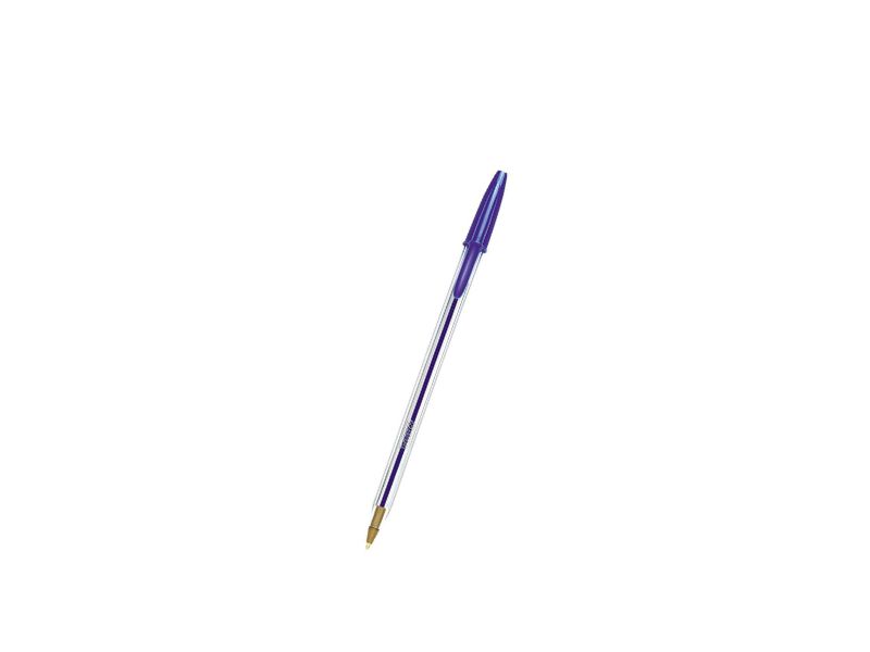 CANETA ESF BIC CRISTAL AZUL UND