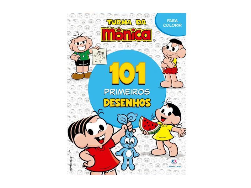LIVRO INFANTIL COLORIR 101 DESENHOS TURMA DA MONICA MAGIC KIDS LIVRO INFANTIL COLORIR 101 DESENHOS TURMA DA MONICA MAGIC KIDS