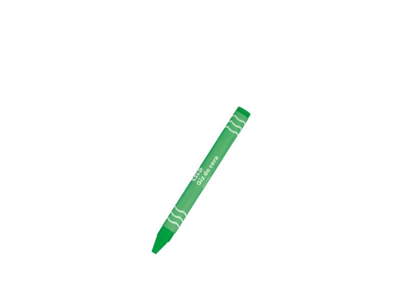 GIZ DE CERA FINO COM 12 CORES TRIS