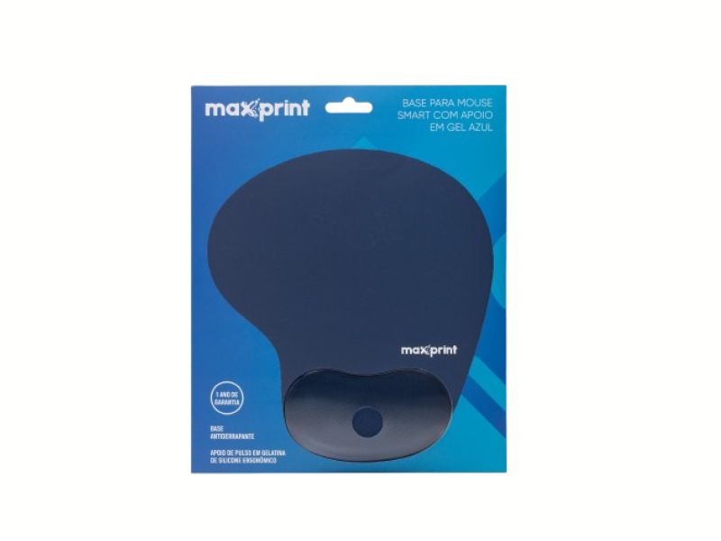 MOUSE PAD APOIO EM GEL AZUL (60000096) MAXPRINT