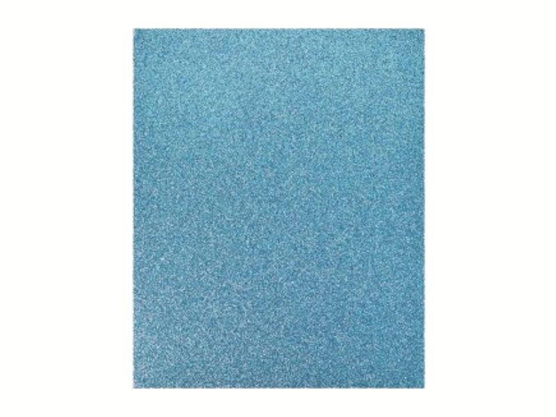PLACA EM EVA 60 CM X 40 CM GLITER AZUL CLARO 2 MM - DUBFLEX