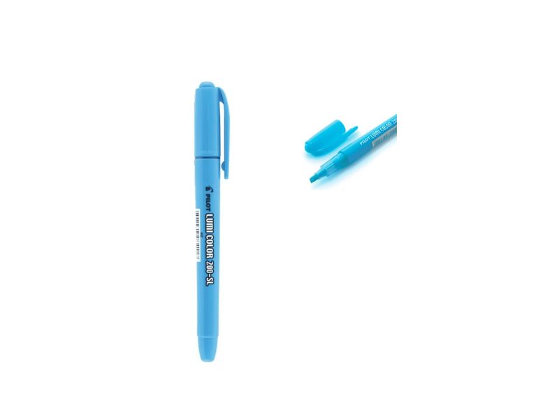 MARCA TEXTO PILOT AZUL UND