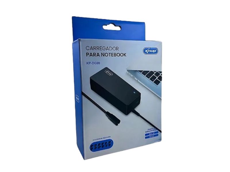 FONTE UNIVERSAL PARA NOTEBOOK 15-20V/6A 90W KP DG90 KNUP