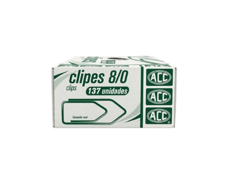 CLIPS 8/0 GALVANIZADO CX C/137 ACC