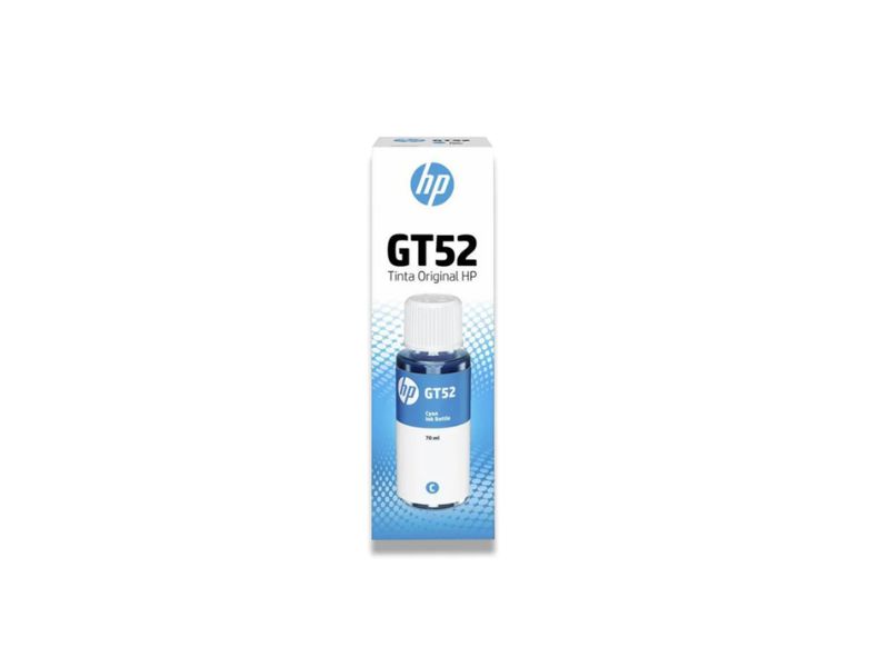 REFIL DE TINTA HP GT52 CIANO M0H54AL