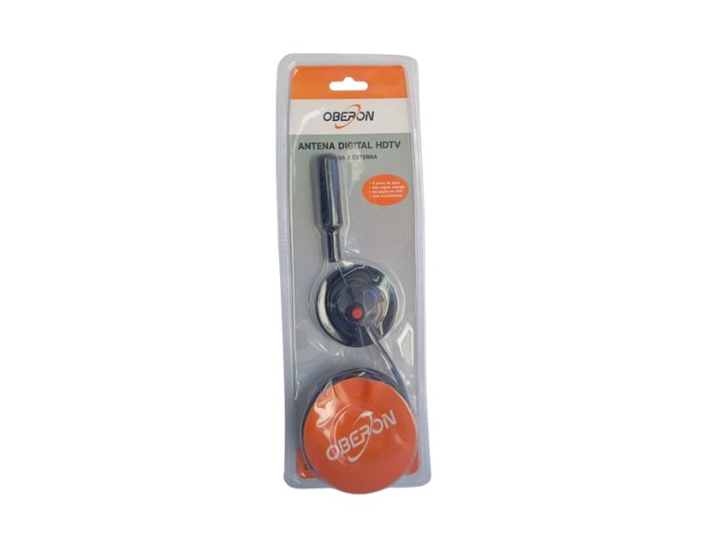 ANTENA P/ TV DIGITAL 3.5 DBI INTERNA / EXTERNA DUKIE AN-01