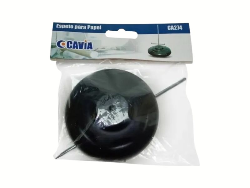 ESPETO PARA PAPEL PRETO/CINZA CA-274 CAVIA