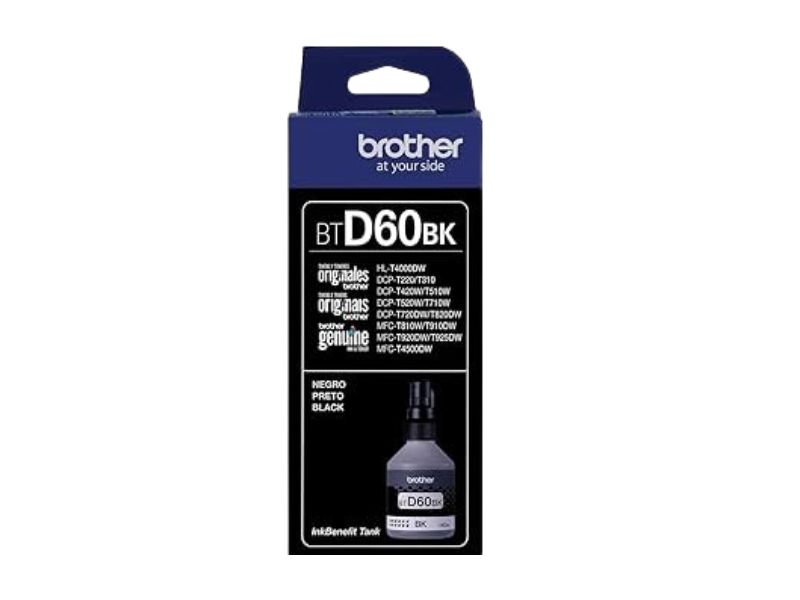 REFIL DE TINTA BTD60BK PRETO BROTHER