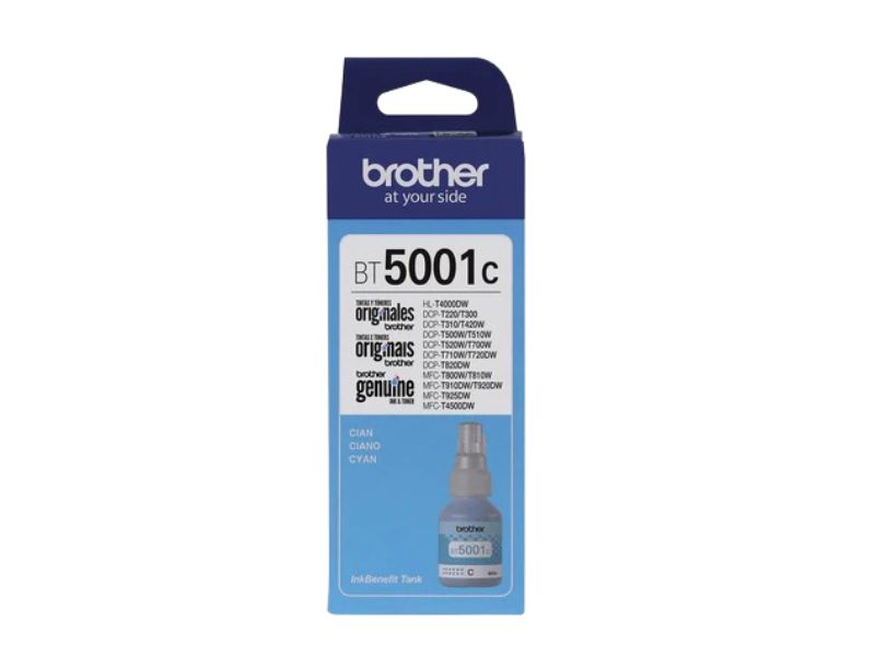 REFIL DE TINTA BT5001C CIANO BROTHER
