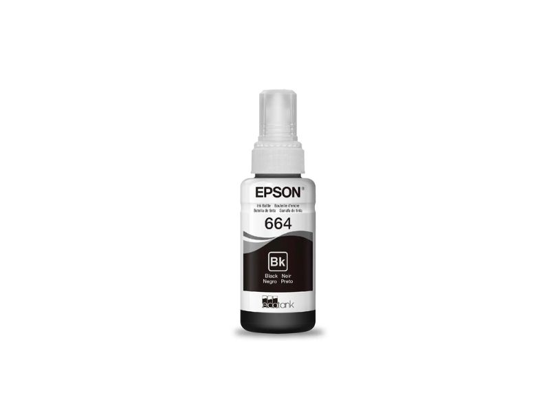 REFIL DE TINTA ECOTANK  T664120 PRETO 70ML EPSON