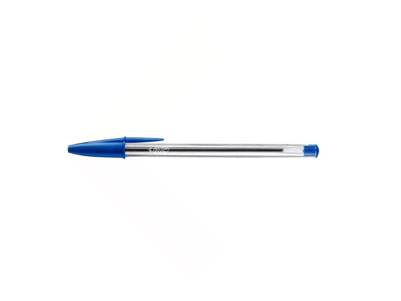 CANETA ESF BIC CRISTAL AZUL UND