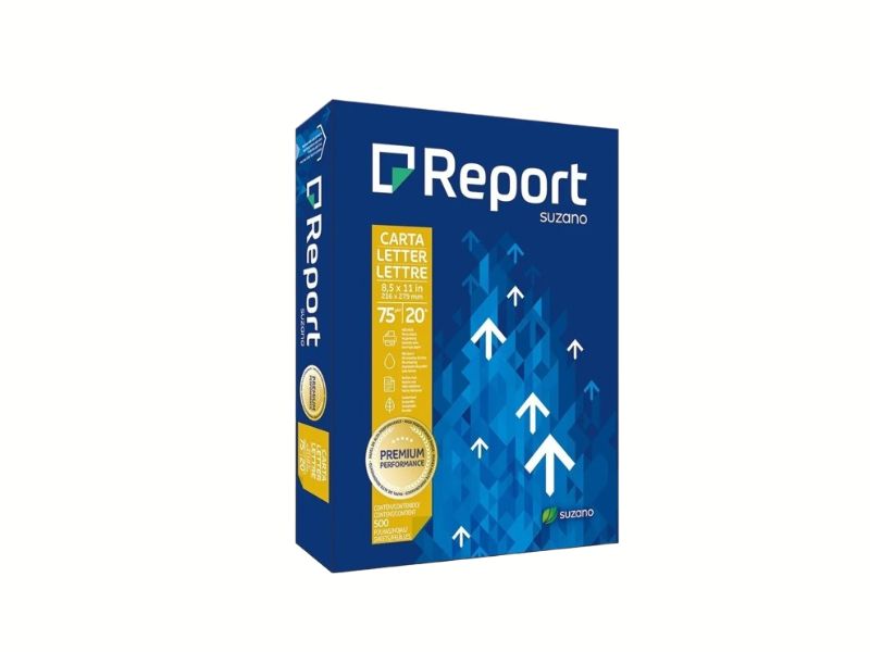 PAPEL REPORT CARTA 216X279 PCT 500 FLS