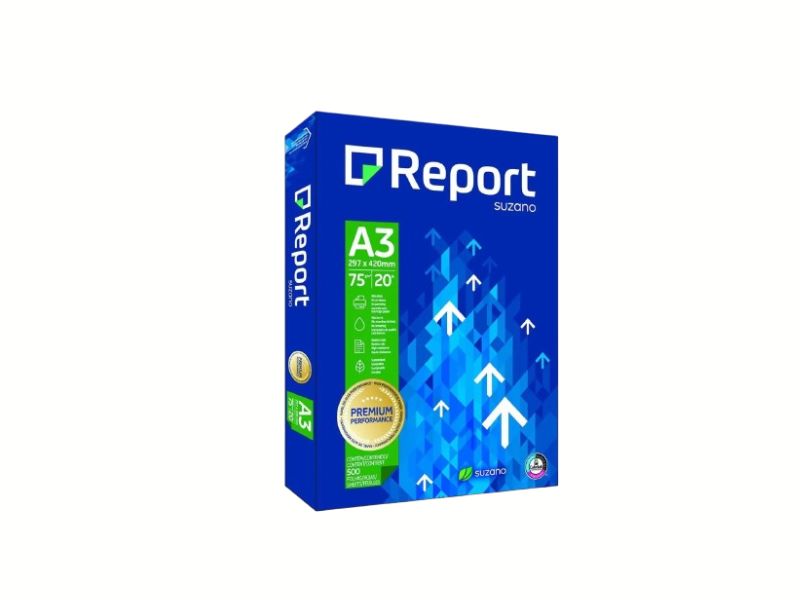 PAPEL  REPORT A3 420X297  PACOTE C/500 FLS