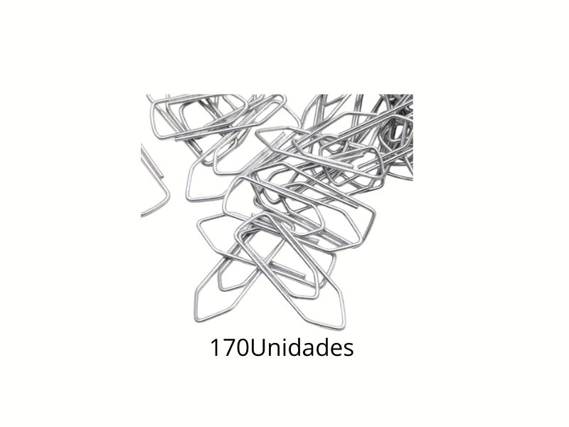 CLIPS 8/0 GRAMAS GALVANIZADOS CAIXA C/170 UN GOLDEN KRAFT