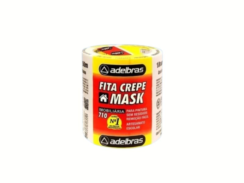 FITA ADESIVA CREPE 18X50M ADELBRAS
