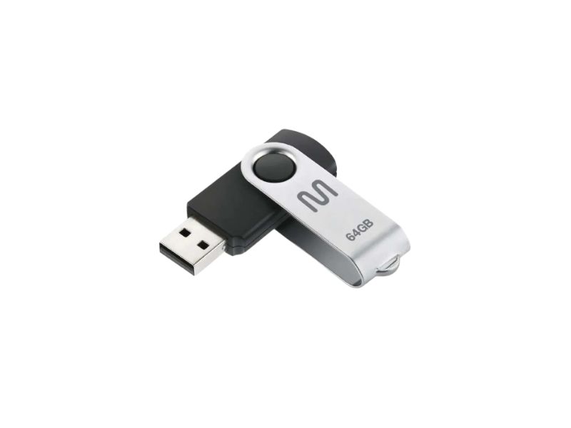 PEN DRIVE TWIST PRETO 64GB (PD590) MULTILASER