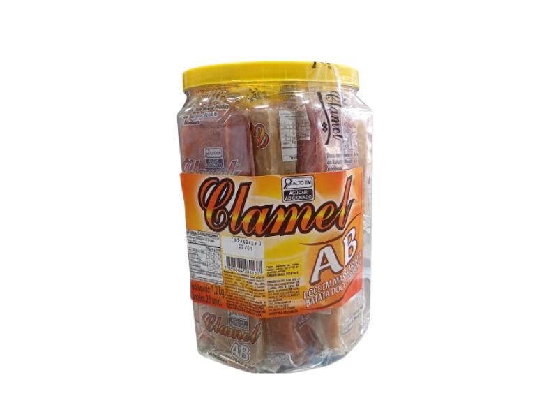DOCE AB EMBR 20X60GR POTE COM 20 UNIDADES CLAMEL