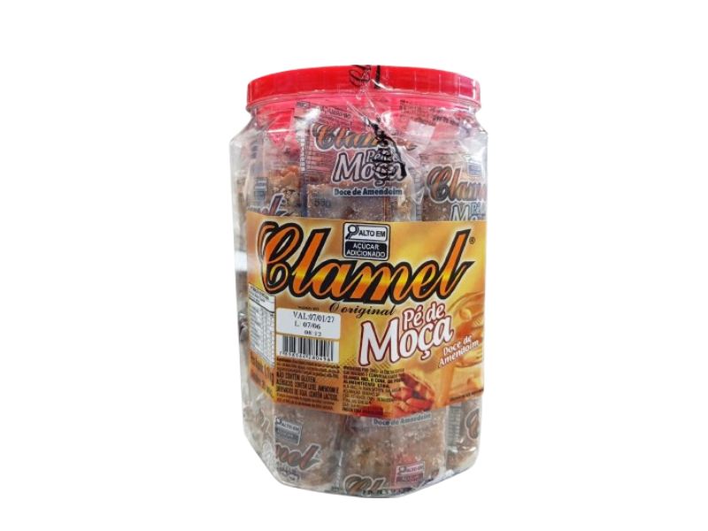 PE MOÇA 20X55GR POTE COM 20 UNIDADES CLAMEL