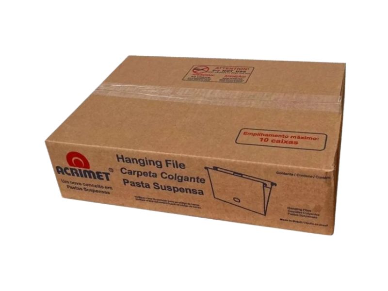 PASTA SUSPENSA KRAFT NATURAL 650.3 CX C/50 ACRIMET