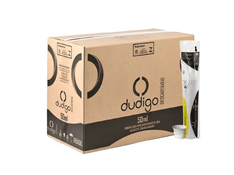 COPO CAFE PLASTICO 50ML CAIXA C/5000