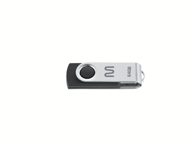 PEN DRIVE TWIST PRETO 64GB (PD590) MULTILASER