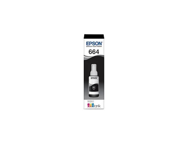 REFIL DE TINTA ECOTANK  T664120 PRETO 70ML EPSON