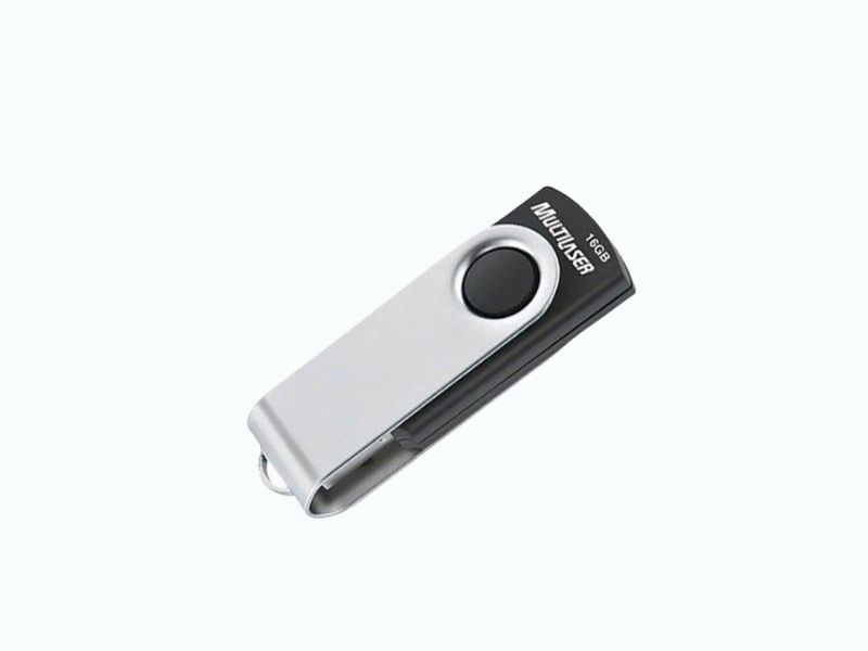 PEN DRIVE TWIST PRETO 16GB (PD588) MULTILASER