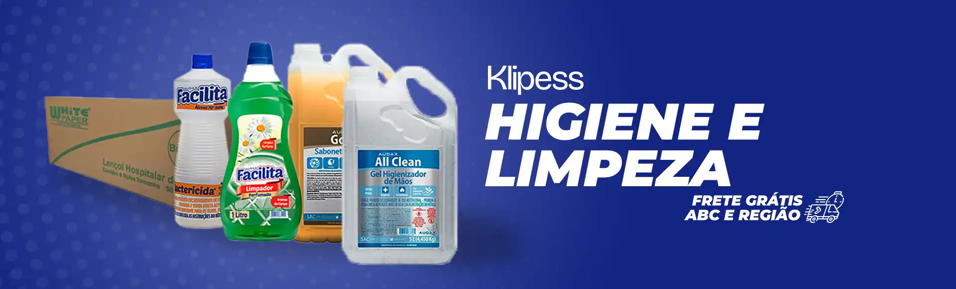 Higiene e Limpeza Banners Klipess 2026