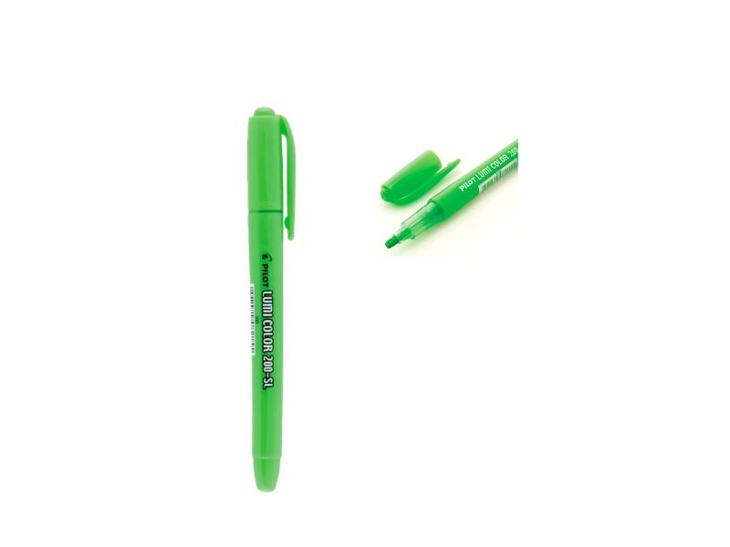 MARCA TEXTO PILOT VERDE UND