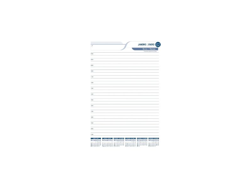 AGENDA ANUAL COST PREMIUM C/168FLS MOD: 9825 ANIMATIVA