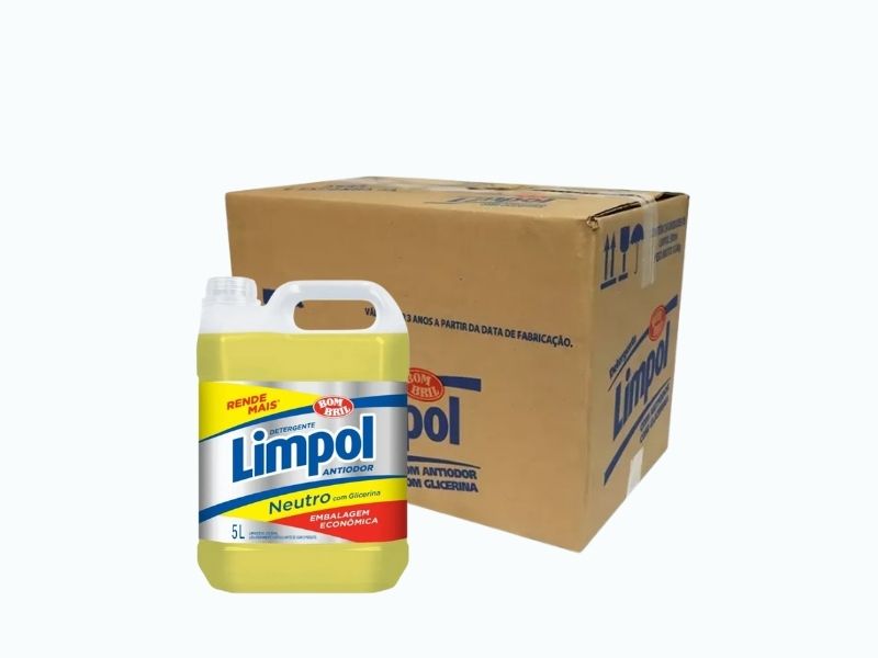 DETERGENTE LIQUIDO 5L NEUTRO LIMPOL