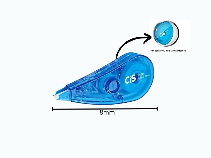CORRETIVO EM FITA 5.5M CISTAPE UND