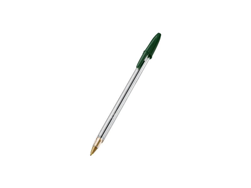 CANETA ESF BIC CRISTAL  VERDE UND