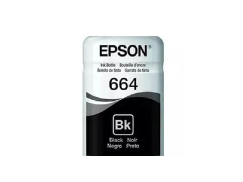REFIL DE TINTA ECOTANK  T664120 PRETO 70ML EPSON