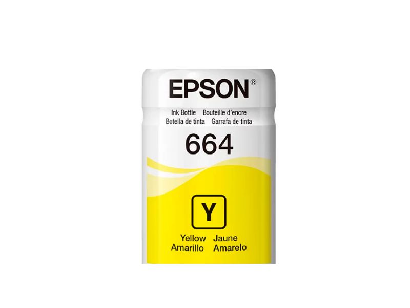 REFIL DE TINTA ECOTANK T664420 AMARELO 70ML EPSON
