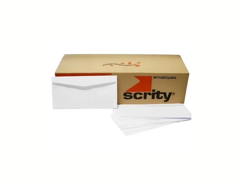 ENVELOPE S/RPC SACO BCO COF/20 SCRITY 114X229 63G CX C/1000